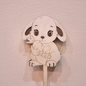 Topper zajączek z marchewką