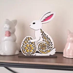 Zajączek ażurowy z pisanką