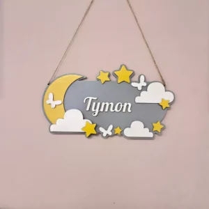 Nocna tabliczka z imieniem